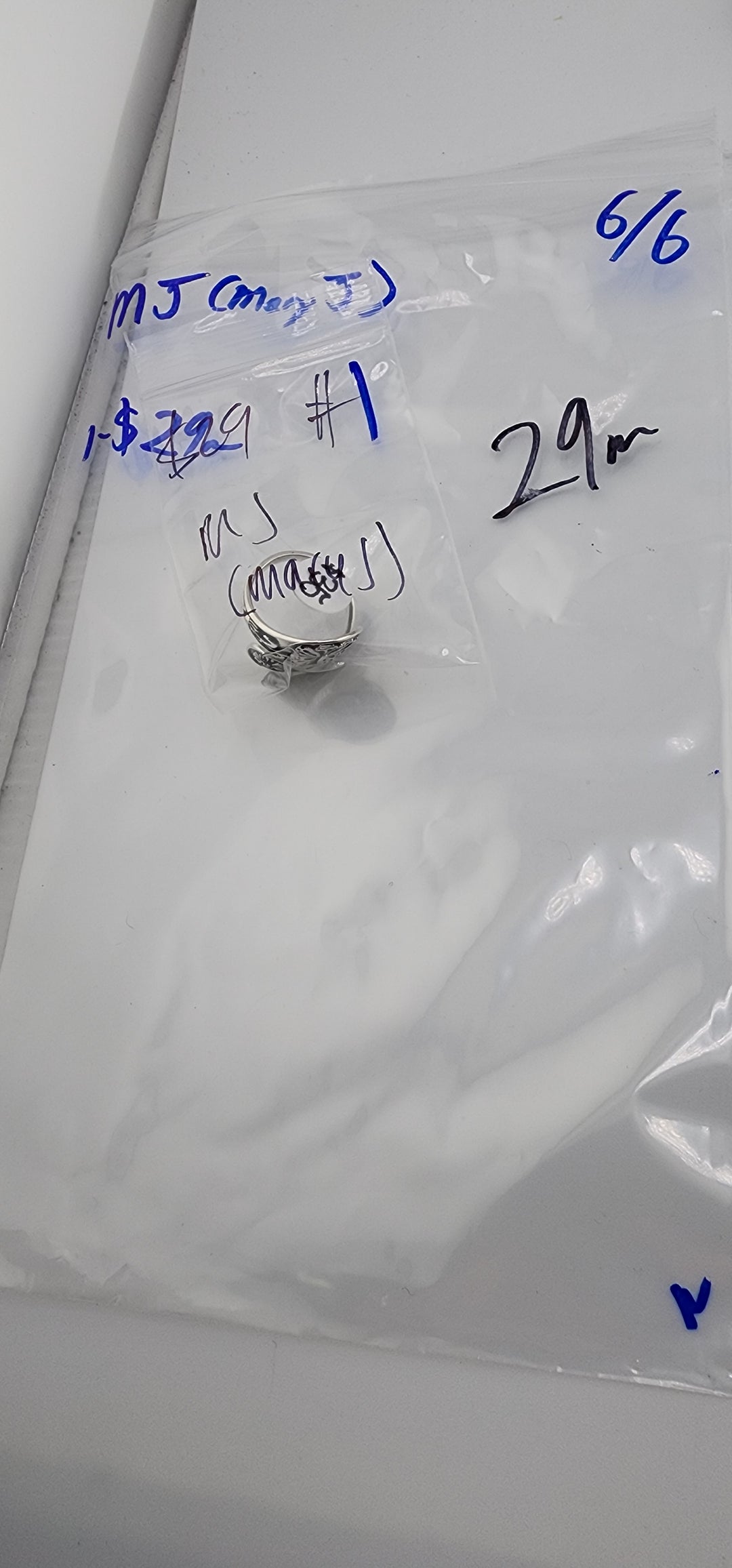 RESERVED FOR: MJ (Mary J) - 6/6/2025 tiktok Reservation Live Show - 1 Sterling Silver Items