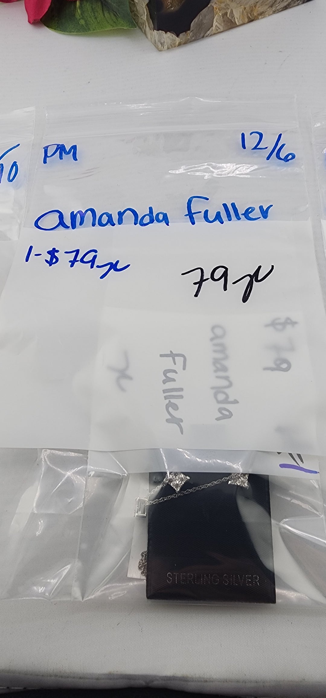 PM SHOW 48HR - RESERVED FOR: amanda fuller - 12/6/2025 tiktok Live Show - 1 Sterling Silver Items