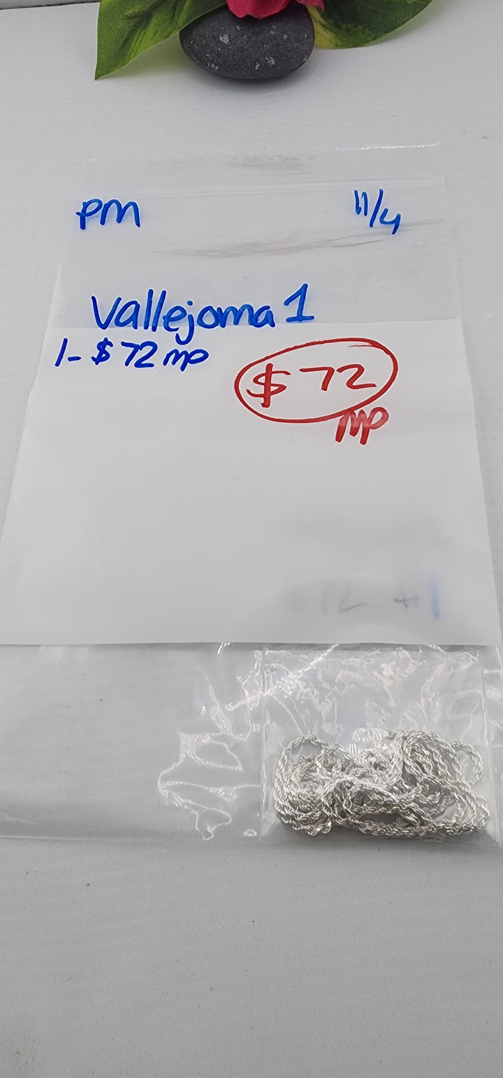 PM SHOW 48HR - RESERVED FOR: Vallejoma1  - 11/4/2025 tiktok Live Show - 1  Sterling Silver Items