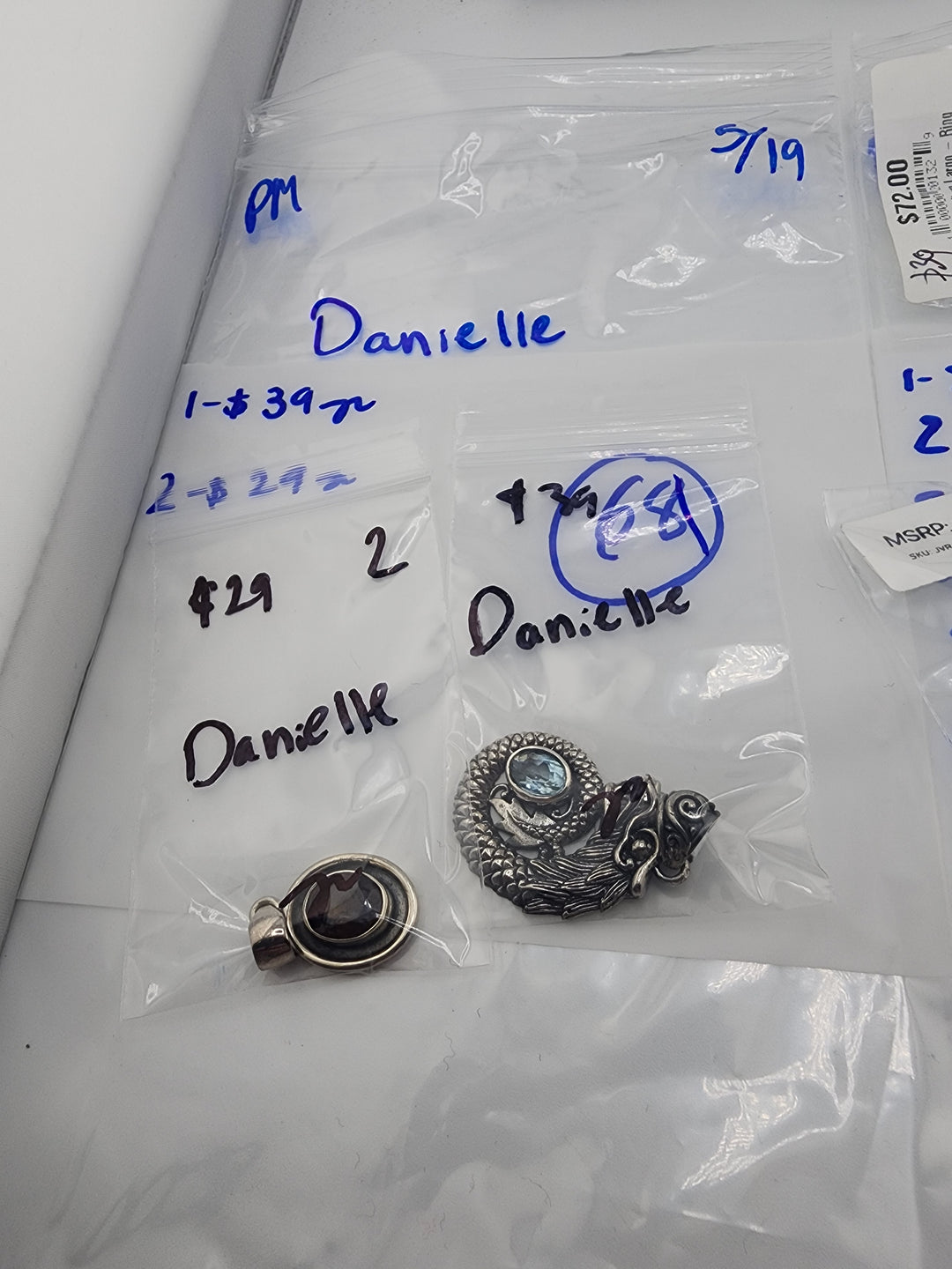 Danielle - 5/19/26 PM -  2 925 Sterling Silver