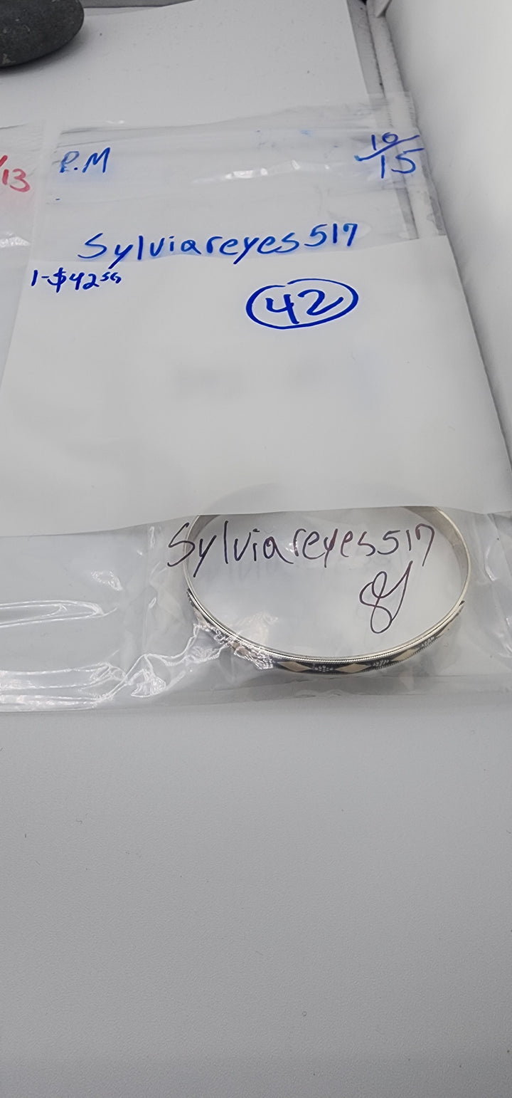 PM SHOW 48HR - RESERVED FOR: sylviareyes517 - 10/15/2025 FL tiktok Live Show - 1 Sterling Silver Item