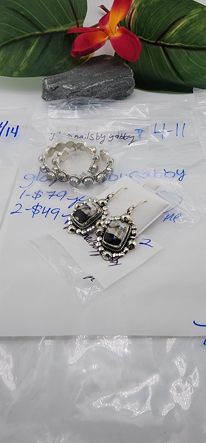 RESERVED FOR: glamnailsbygabby - 4/11/2025 The Collective Boutique App Live Show - 2 Sterling Silver Items