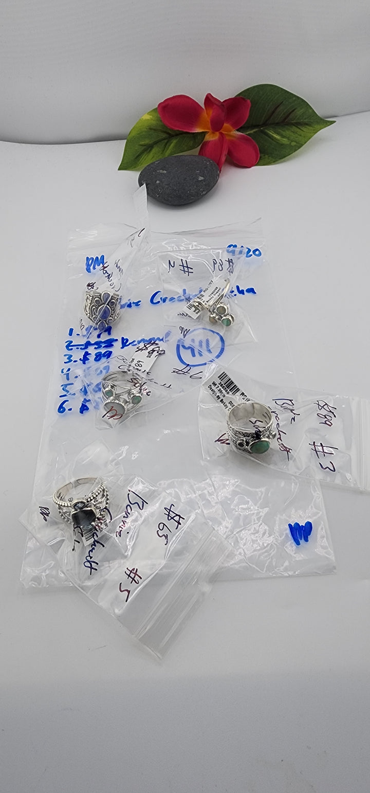 PM SHOW 48HR - RESERVED FOR: Bonnie Crockett Scha- 9/20/2025 FL tiktok Live Show -5 Sterling Silver Items