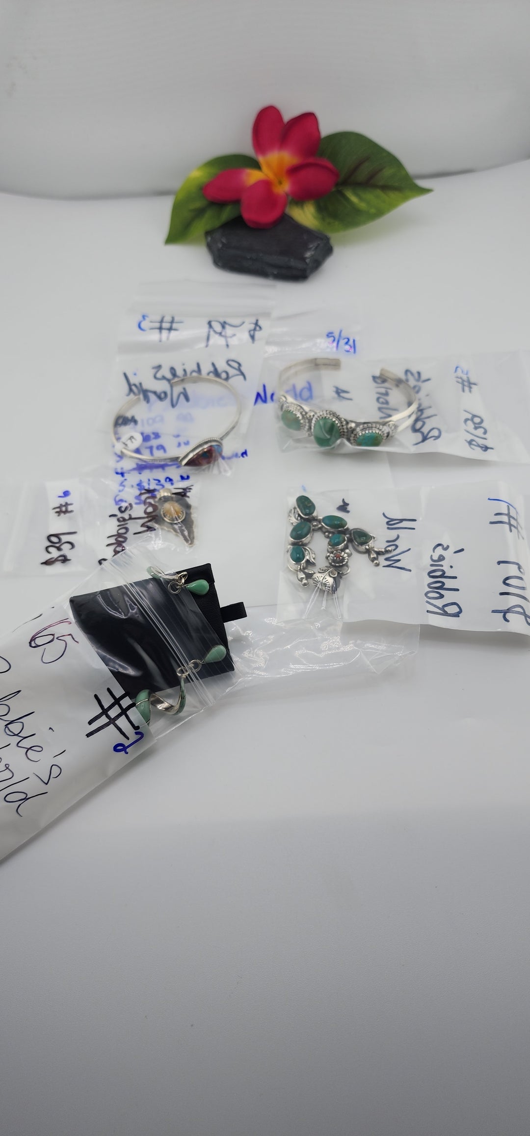 RESERVED FOR: Robbies World - 5/31/2025 tiktok Live Show -5  Sterling Silver Items