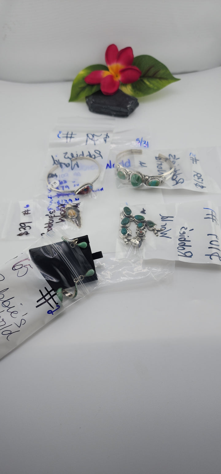 RESERVED FOR: Robbies World - 5/31/2025 tiktok Live Show -5  Sterling Silver Items