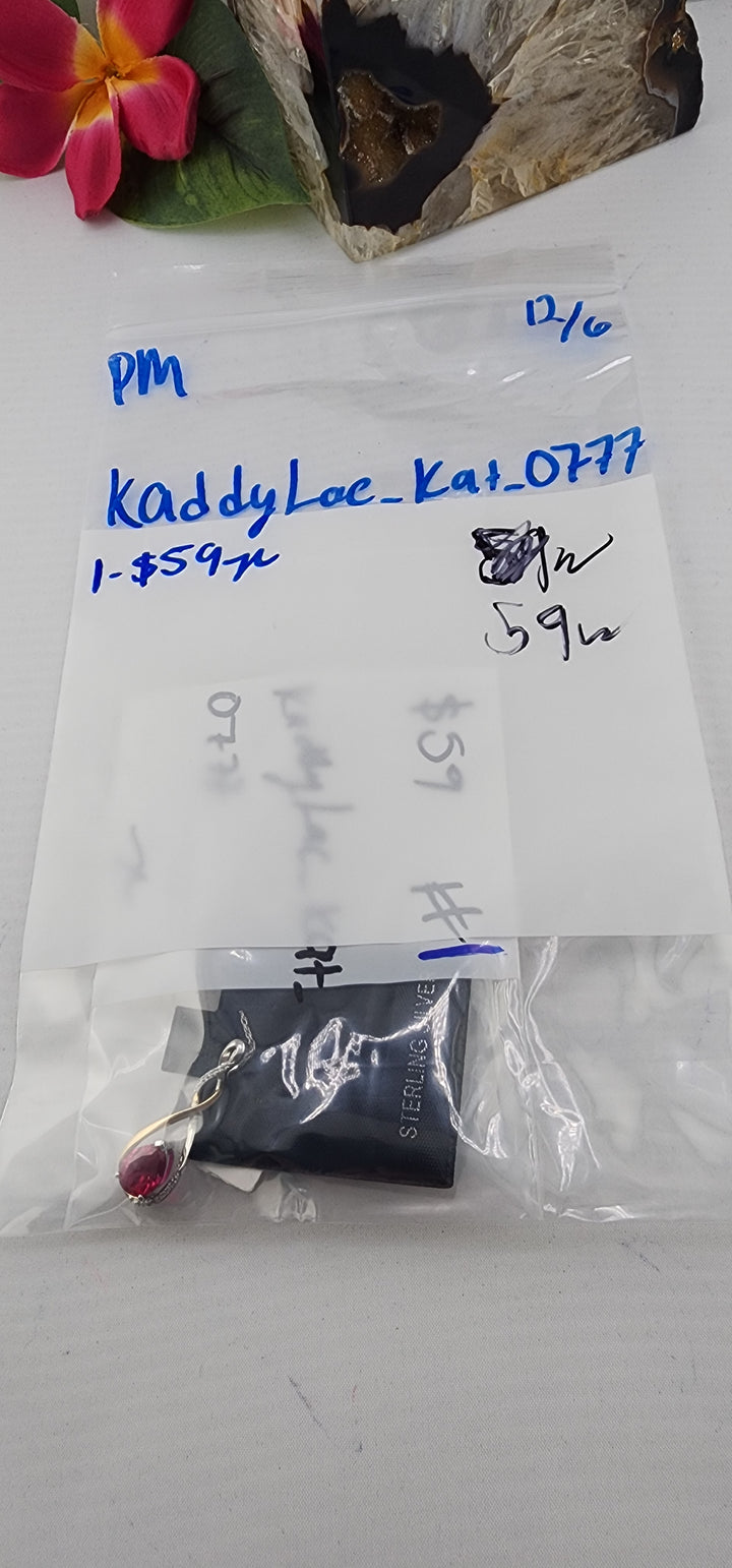 PM SHOW 48HR - RESERVED FOR: kaddyLac_kat_0777 - 12/6/2025 tiktok Live Show -  Sterling Silver Items