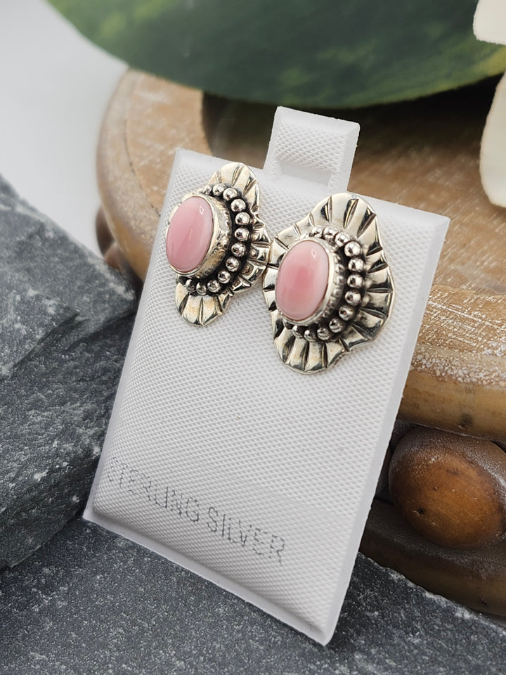 Southwest Queen Conch Post Back Studs