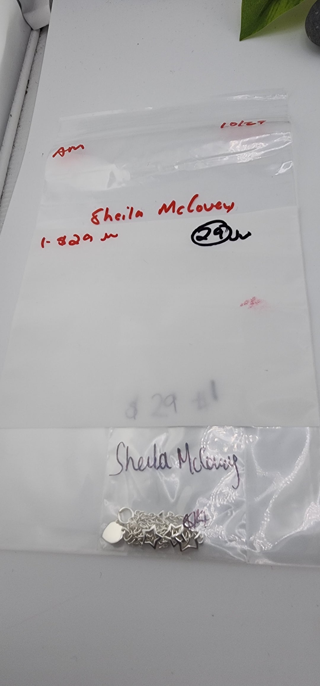 AM SHOW 48HR RESERVED FOR:   Sheila McCovey- 10/29/2025 FL tiktok Live Show -1 Sterling Silver Items