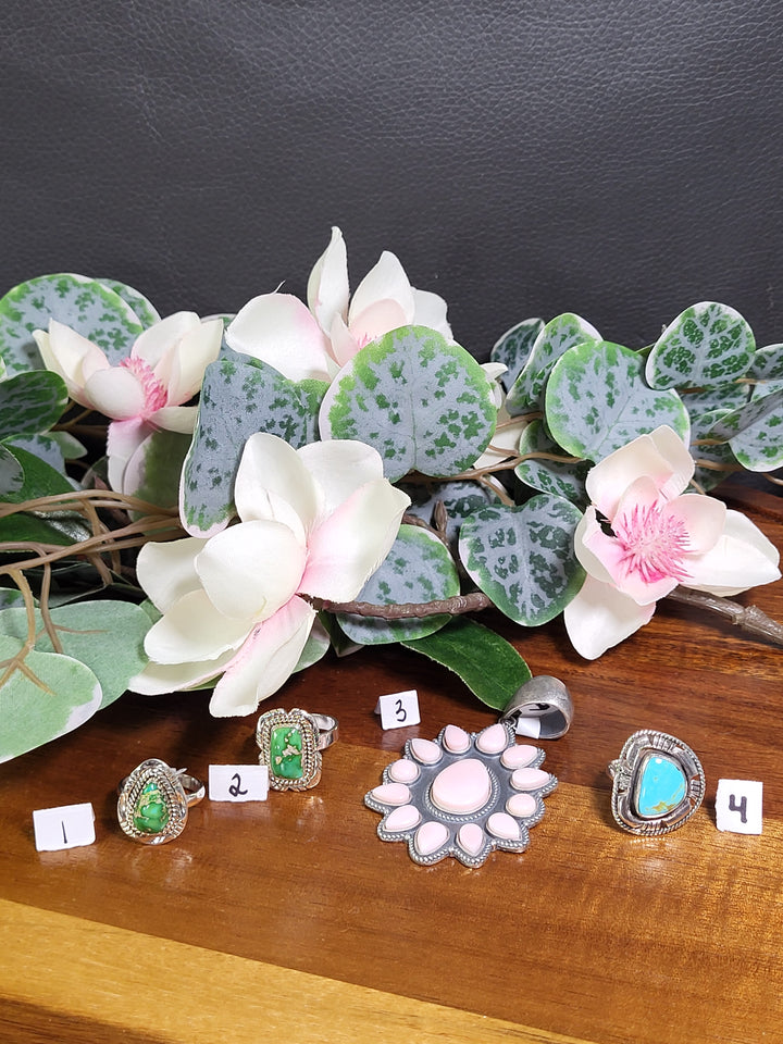 RESERVED FOR: Darlene Stegall-8/16/24- 8 Sterling Silver Items