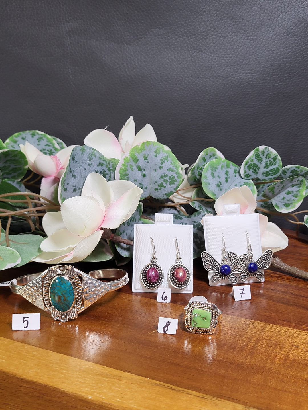 RESERVED FOR: Darlene Stegall-8/16/24- 8 Sterling Silver Items