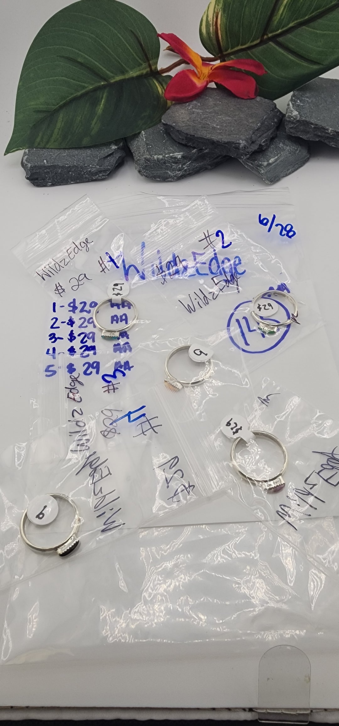48HR - RESERVED FOR: WildzEdge - 6/28/2025 FL tiktok Live Show -5  Sterling Silver Items