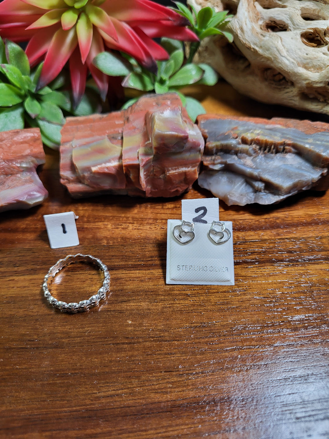 RESERVED FOR: Bonnie Crockett Scha 7/25/24- 2 Sterling Silver Items