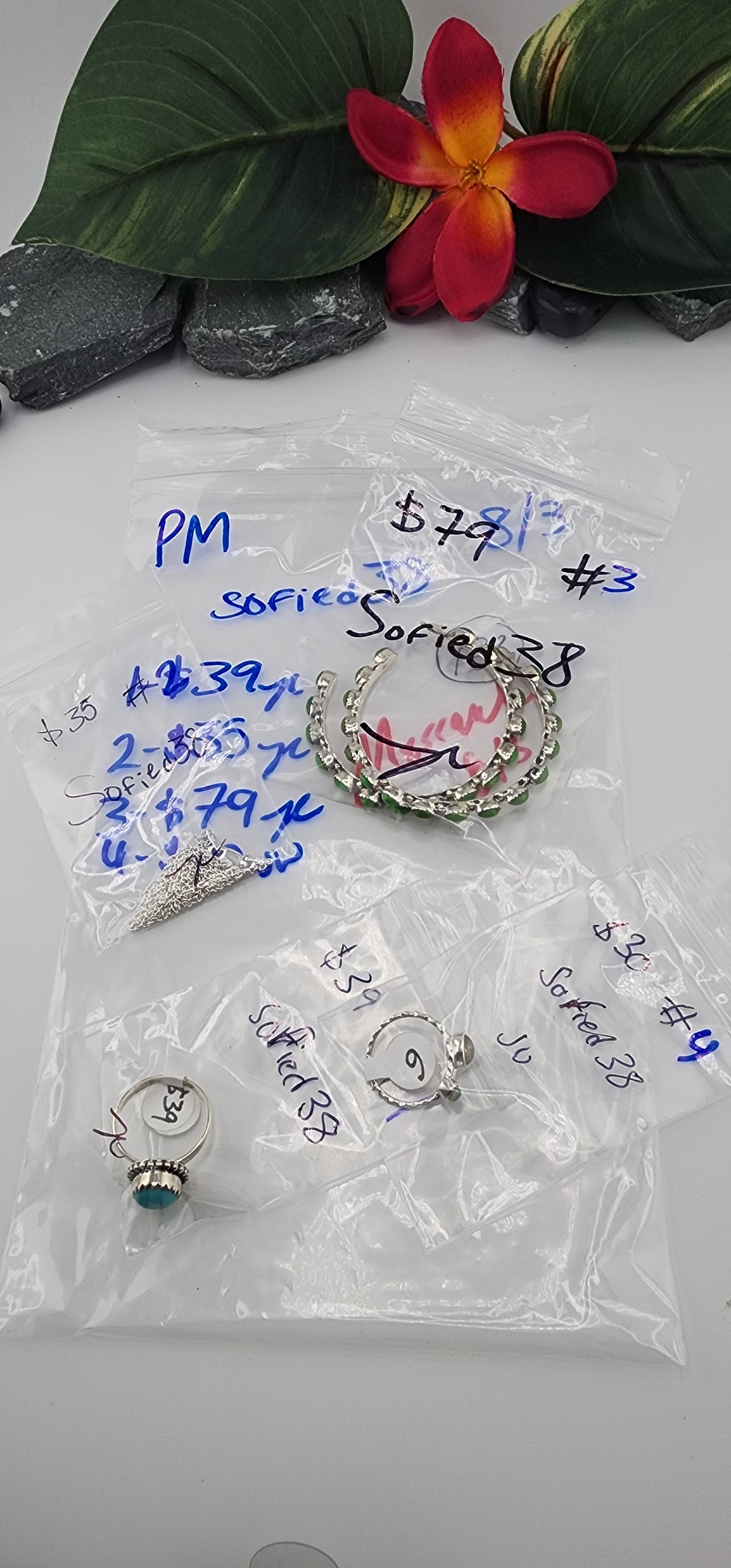 PM SHOW 48HR - RESERVED FOR:   sofied38- 8/3/2025 FL tiktok Live Show -4  Sterling Silver Items