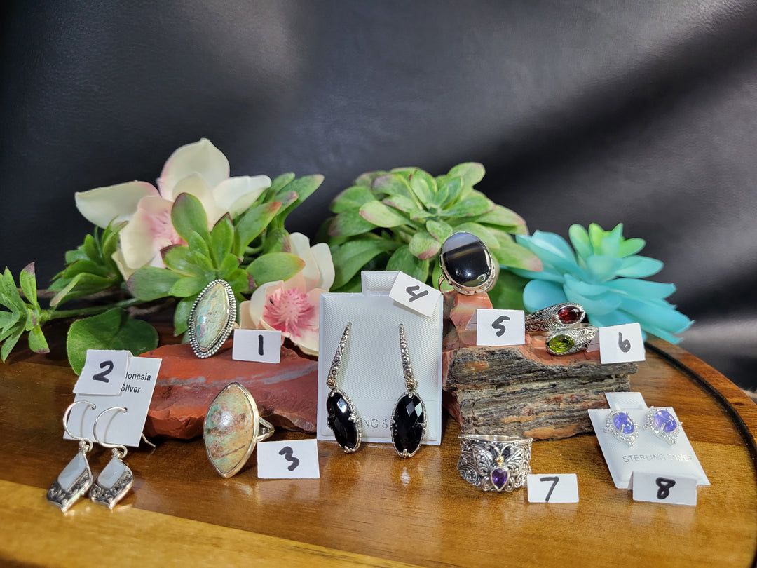 RESERVED FOR: Ruth Adedeji-7/12/24-13 Sterling Silver Items