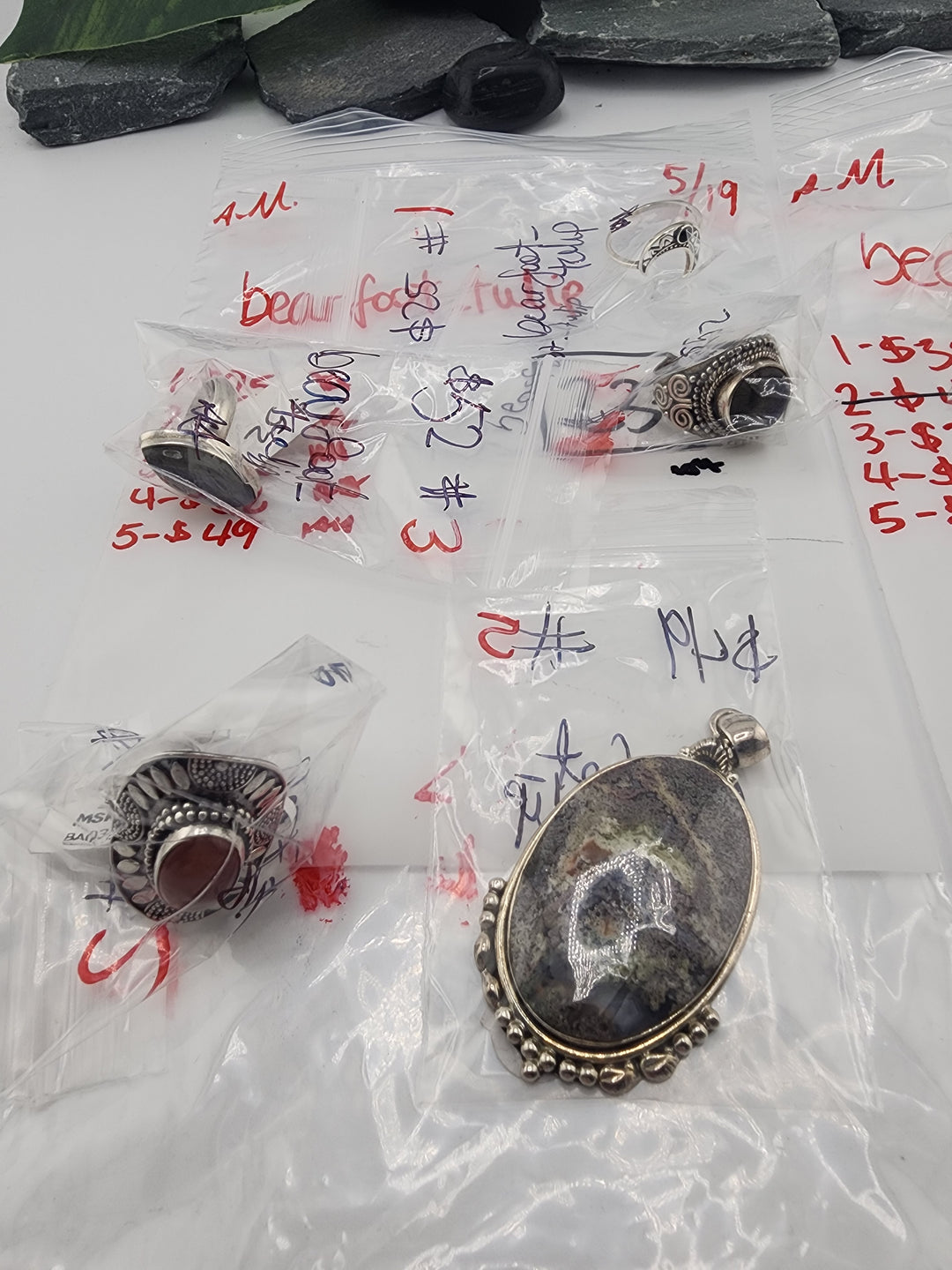 bearfoot_tulip - 5/19/26 - 5 925 Sterling Silver Items