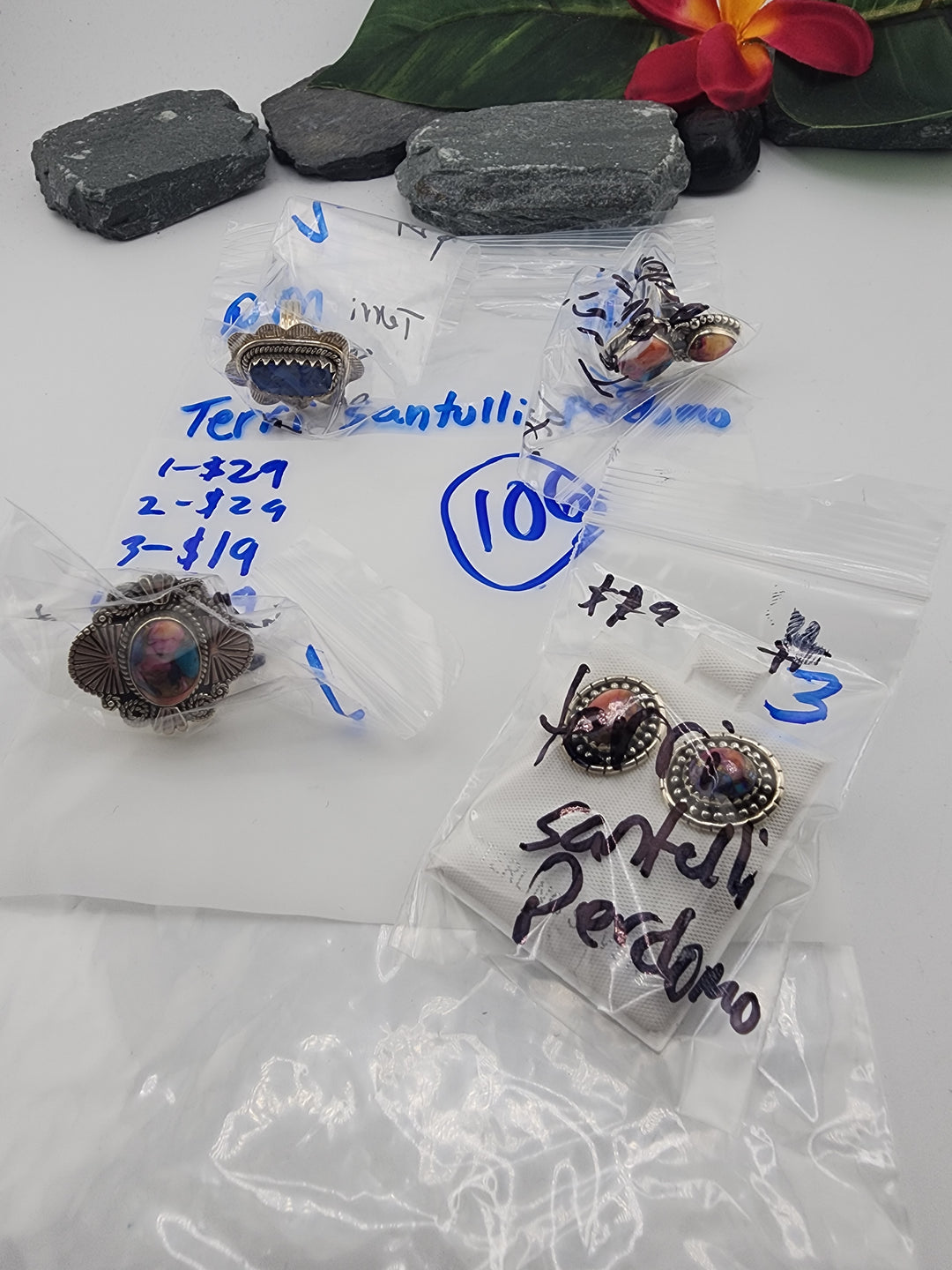 Terri Santulli-Perdomo - 4/10/26 PM - 4 925 Sterling Silver Items