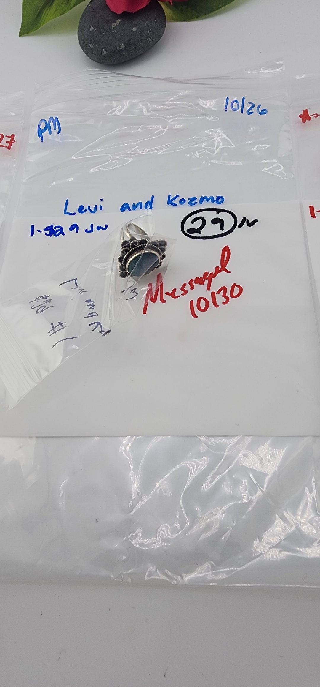 PM SHOW 48HR - RESERVED FOR:  Levi and Kozmo- 10/26/2025 FL tiktok Live Show -1  Sterling Silver Item