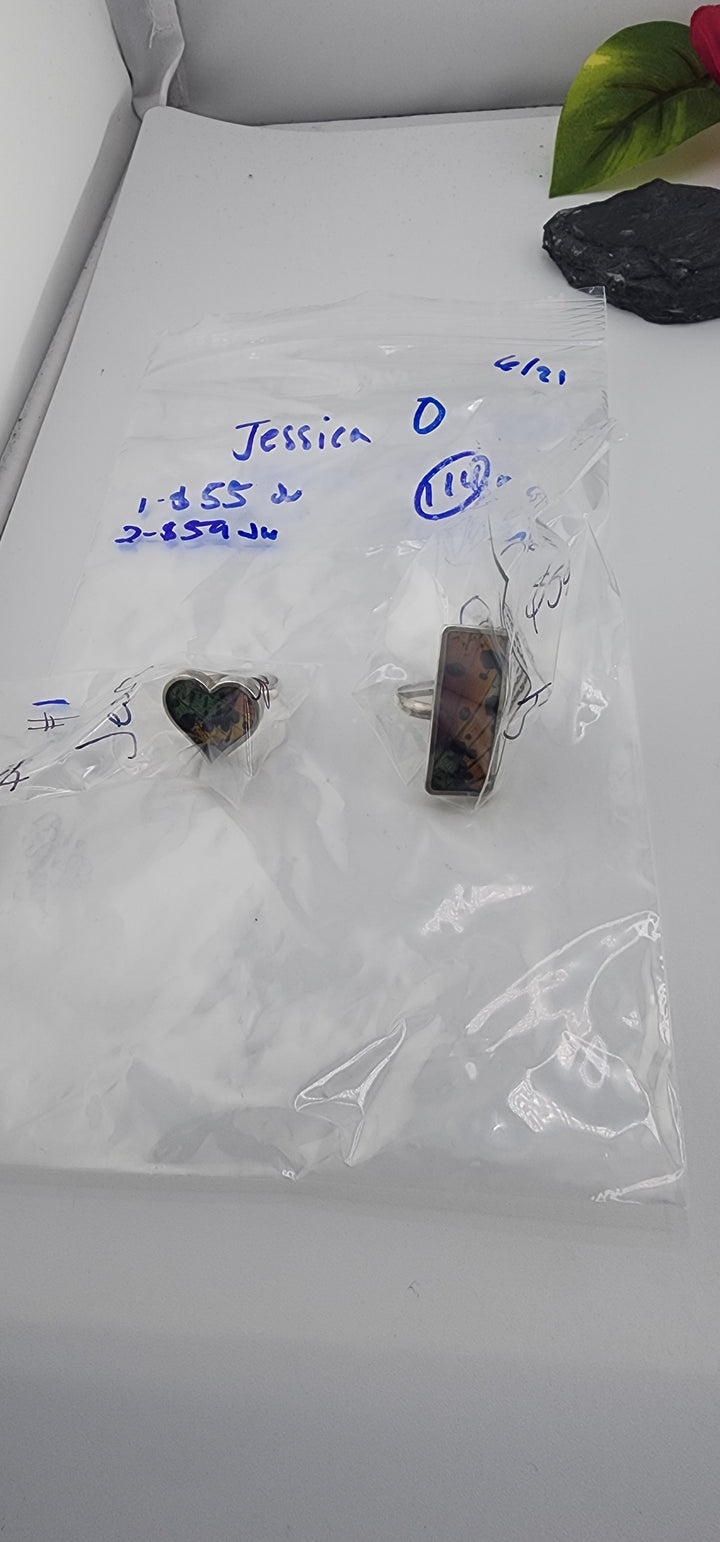 48HR - RESERVED FOR:  Jessica O- 6/21/2025 FL tiktok Live Show -2  Sterling Silver Item
