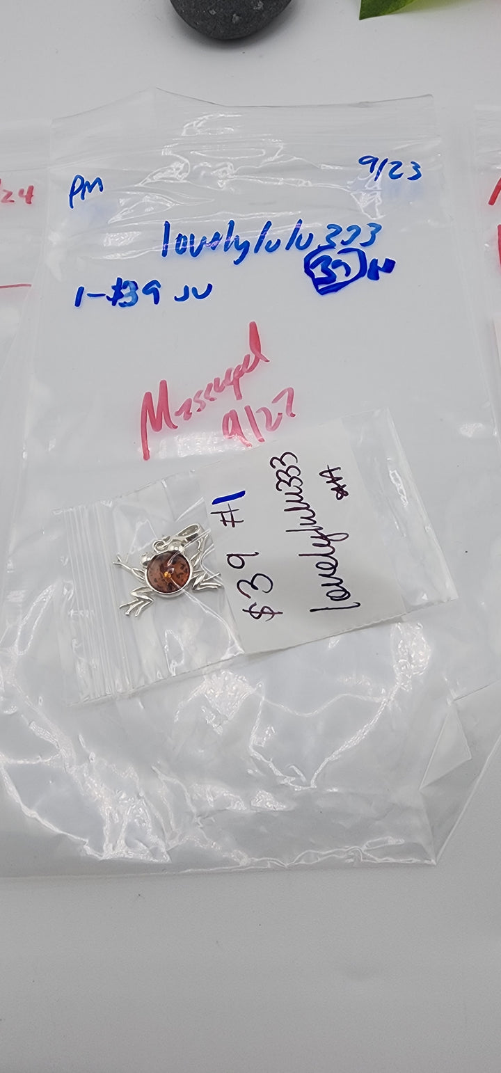 PM SHOW 48HR - RESERVED FOR: lovelylulu333 - 9/23/2025 FL tiktok Live Show - 1 Sterling Silver Items
