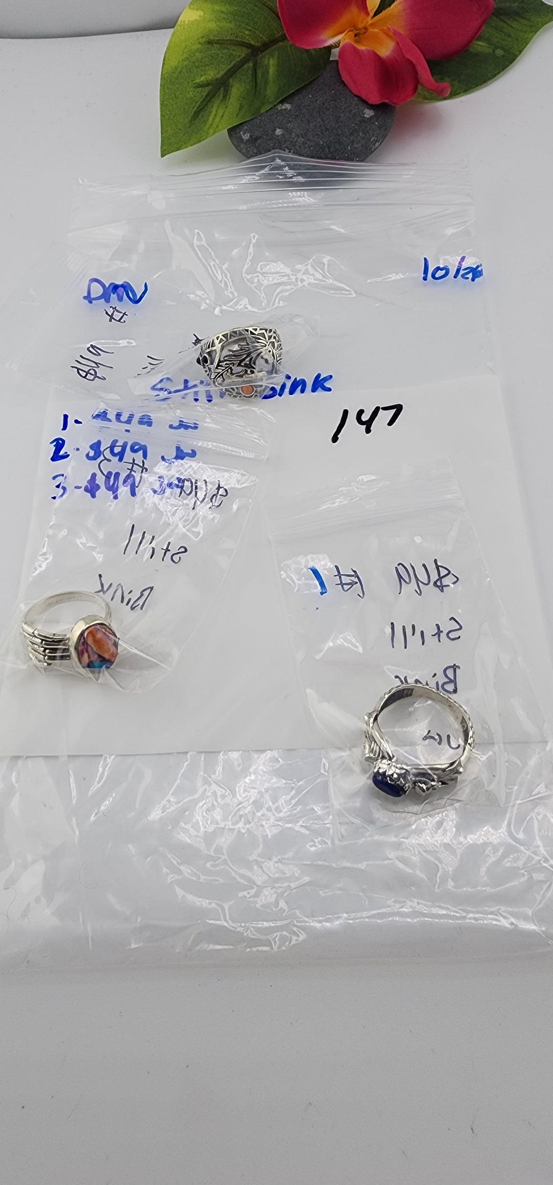 PM SHOW 48HR - RESERVED FOR: Still Bink - 10/26/2025 FL tiktok Live Show -3  Sterling Silver Items