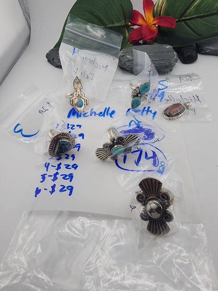 Michelle Felty - 4/9/26 PM - 6 925 Sterling Silver Items