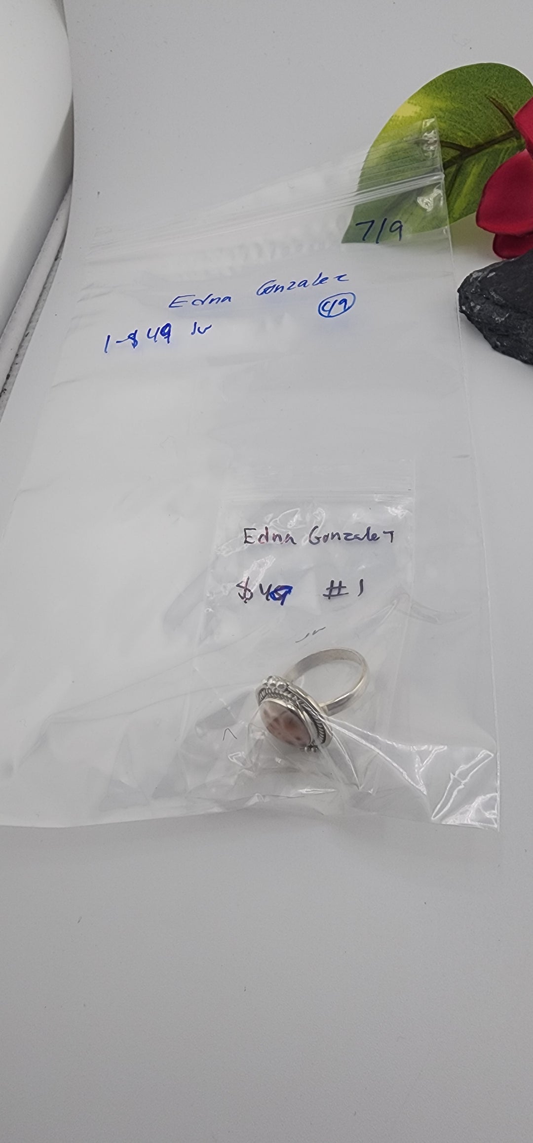 AM SHOW 48HR - RESERVED FOR:  Edna Gonzalez- 7/9/2025 FL tiktok Live Show - 1 Sterling Silver Items