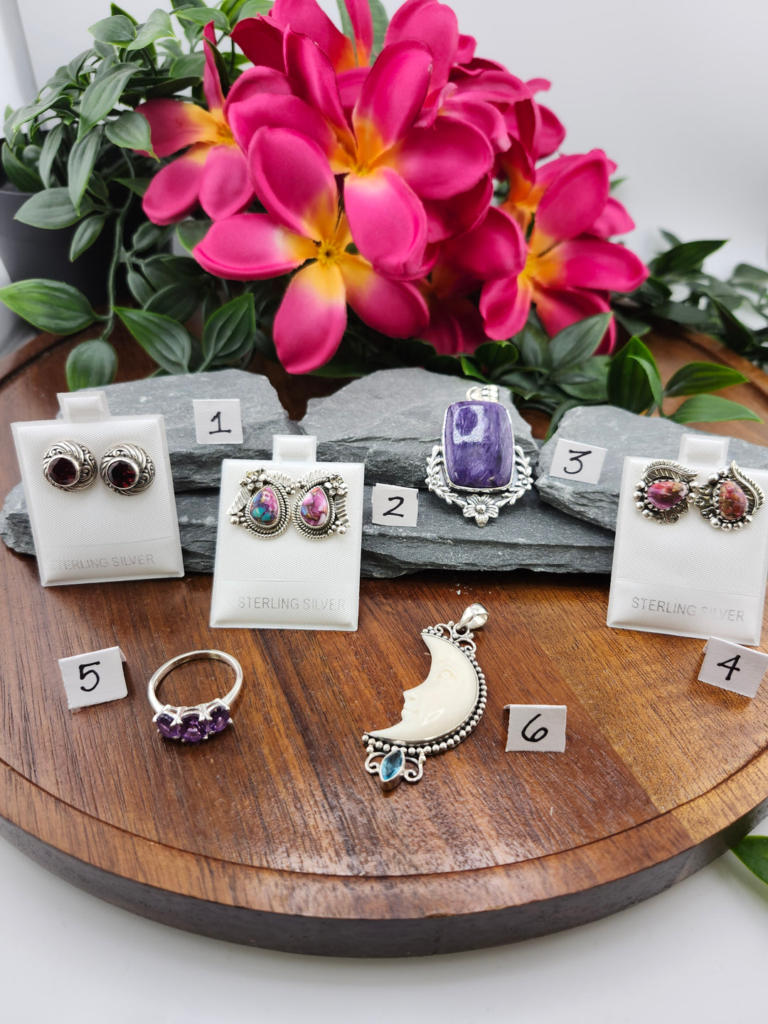 RESERVED FOR:  Pat O'Leary -10/25/2024 - 6 Sterling Silver Items