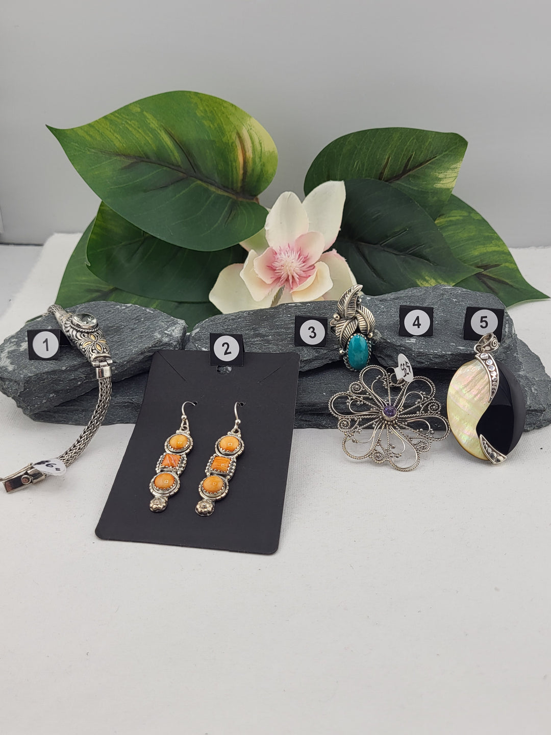 RESERVED FOR: jc- 1/22/2025 Show -5 Sterling Silver Items