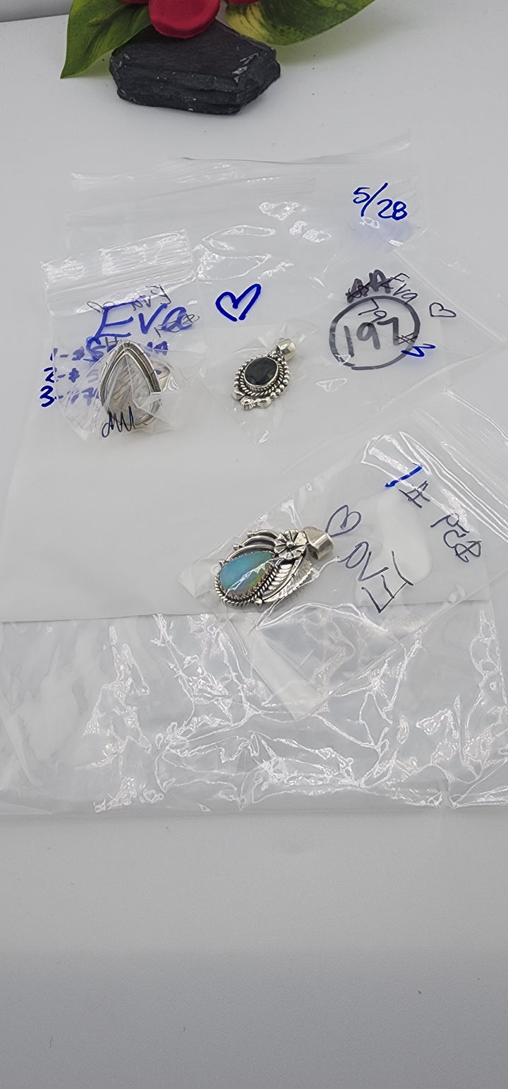 RESERVED FOR: Eva🤍 - 5/28/2025 tiktok Live Show - 3 Sterling Silver Items