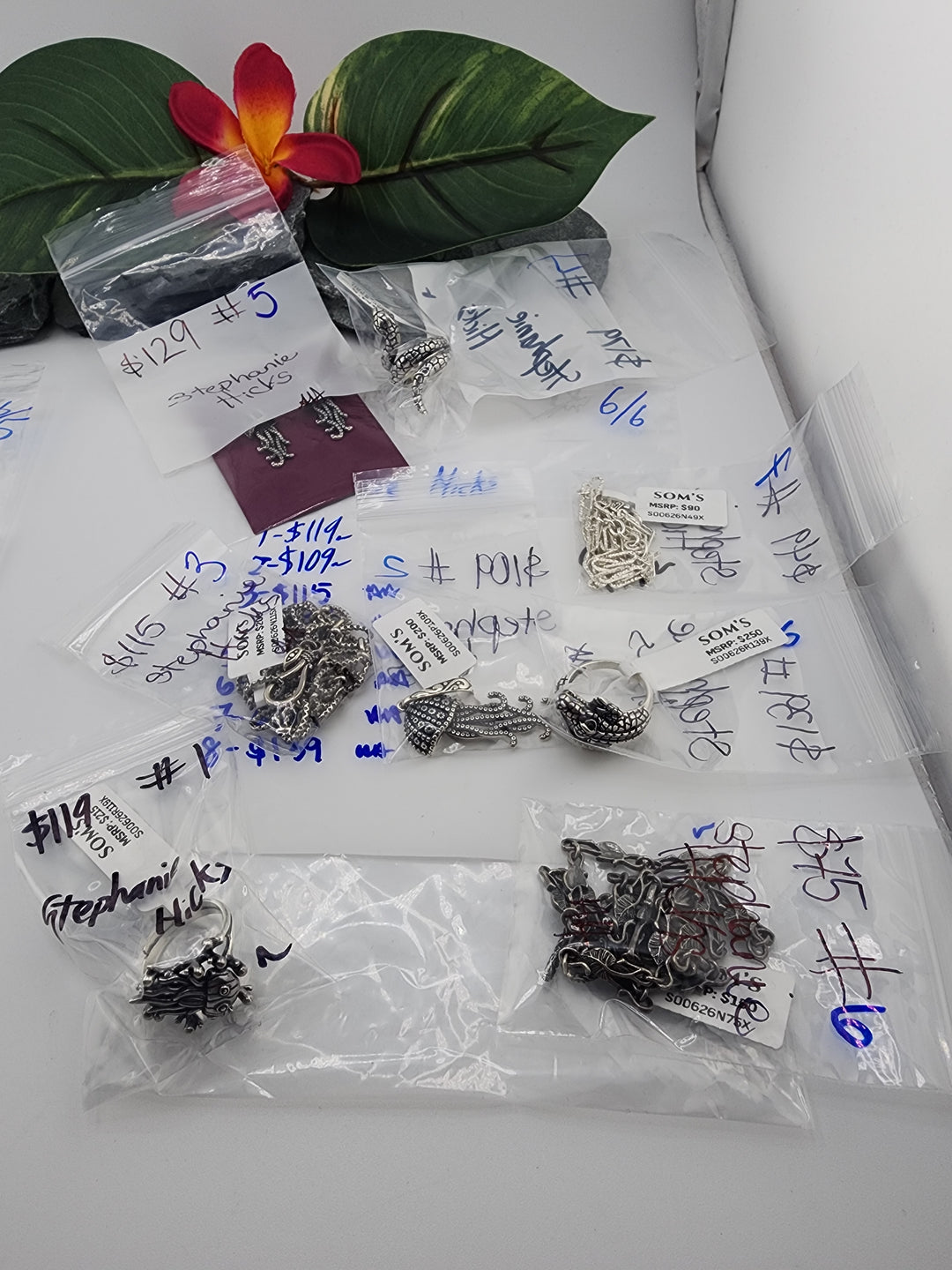 Stephanie Hicks - 6/6/26 PM - 8 925 Sterling Silver