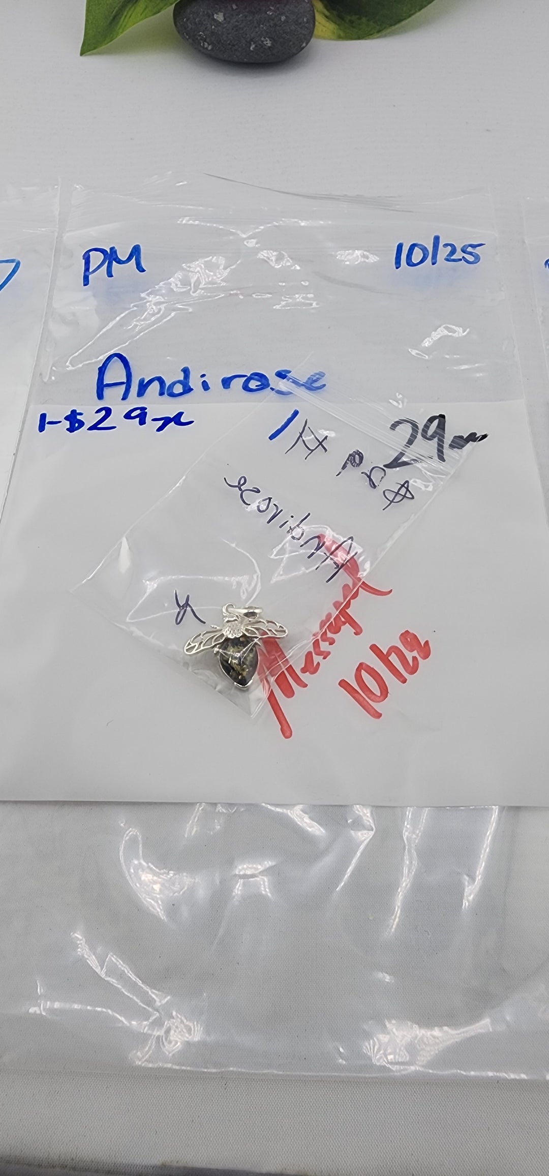 PM SHOW 48HR - RESERVED FOR: Andirose - 10/25/2025 FL tiktok Live Show - 1 Sterling Silver Items