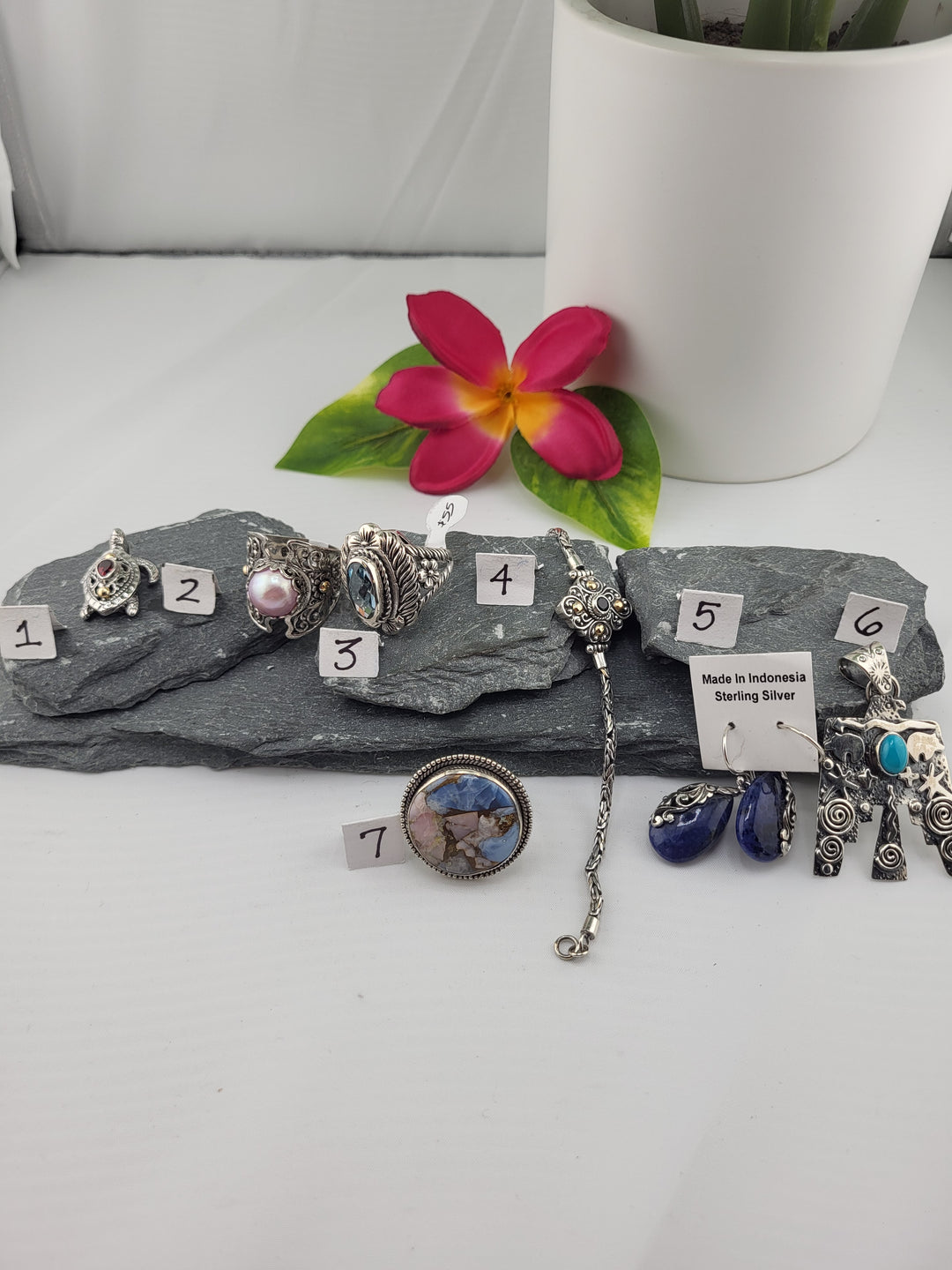 RESERVED FOR:  Lizalulu -11/18/2024 - 3 Sterling Silver Items