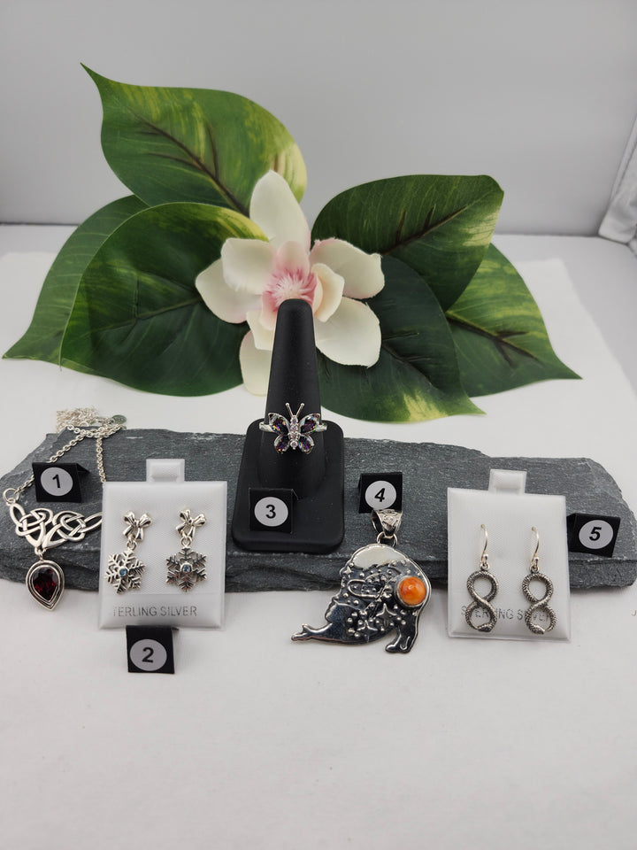 RESERVED FOR:  Emily❤️ -12/20/2024 - 5 Sterling Silver Items