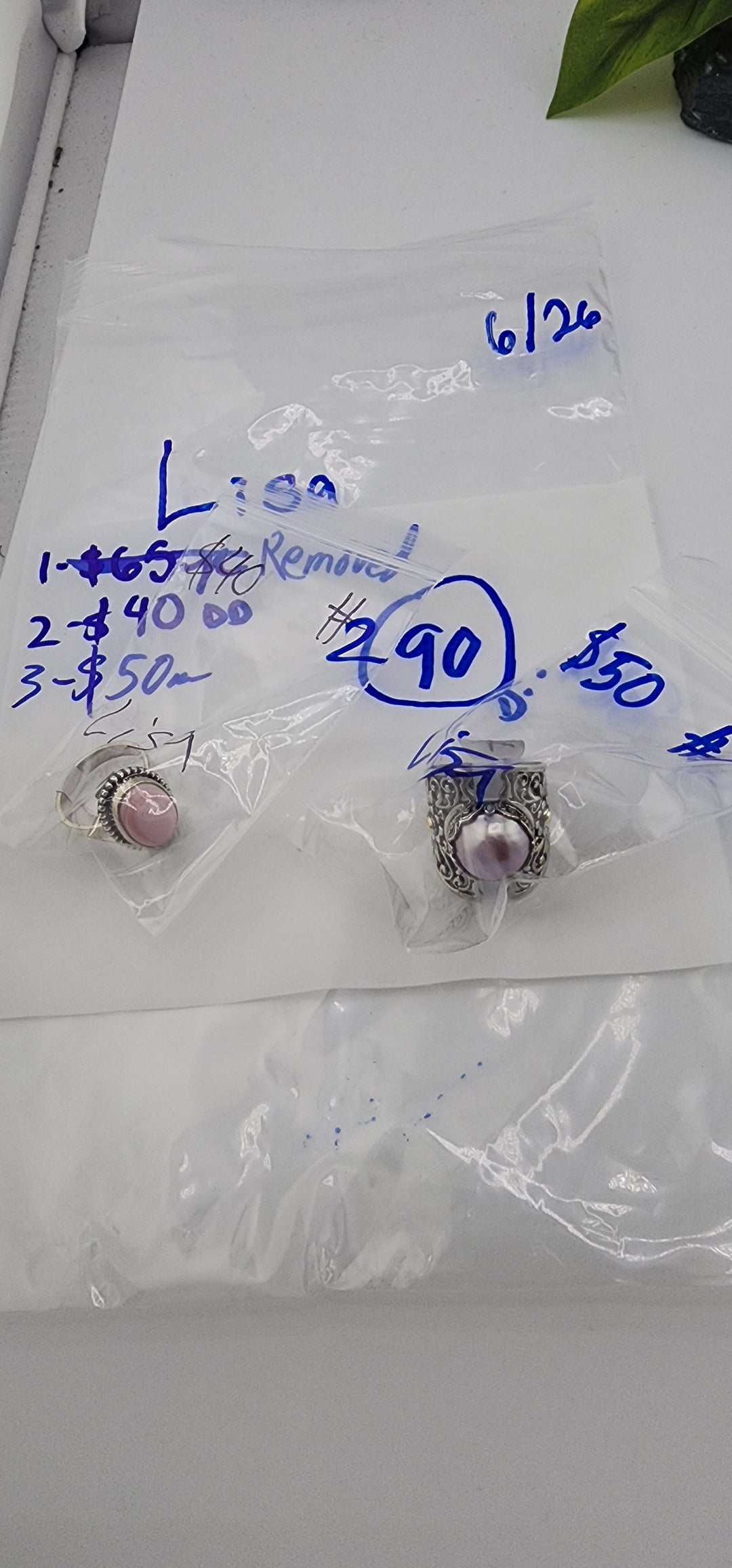 48HR - RESERVED FOR: Lisa - 6/26/2025 FL tiktok Live Show - 2 Sterling Silver Item
