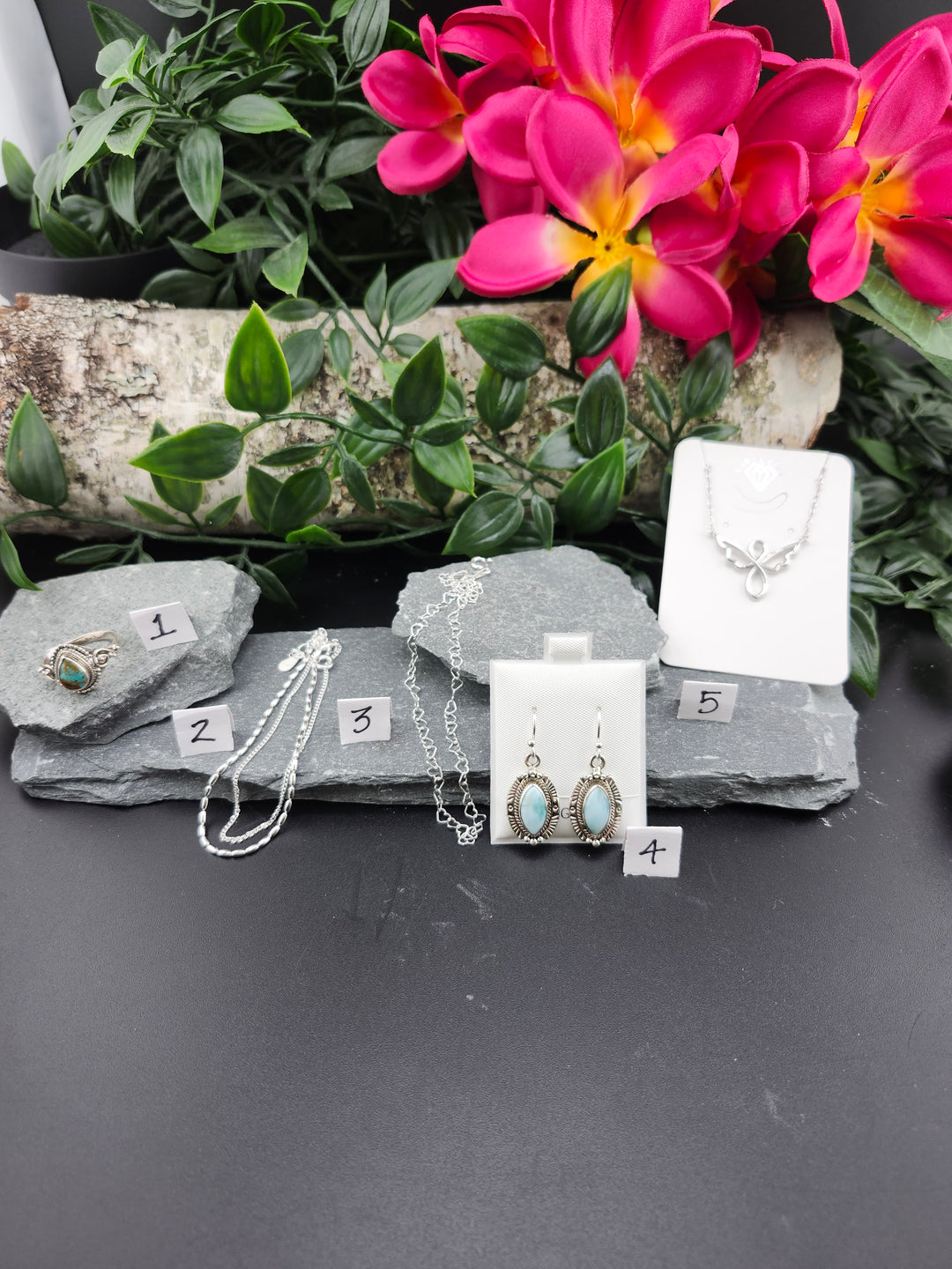 RESERVED FOR:  Mary J -11/01/2024 - 5 Sterling Silver Items