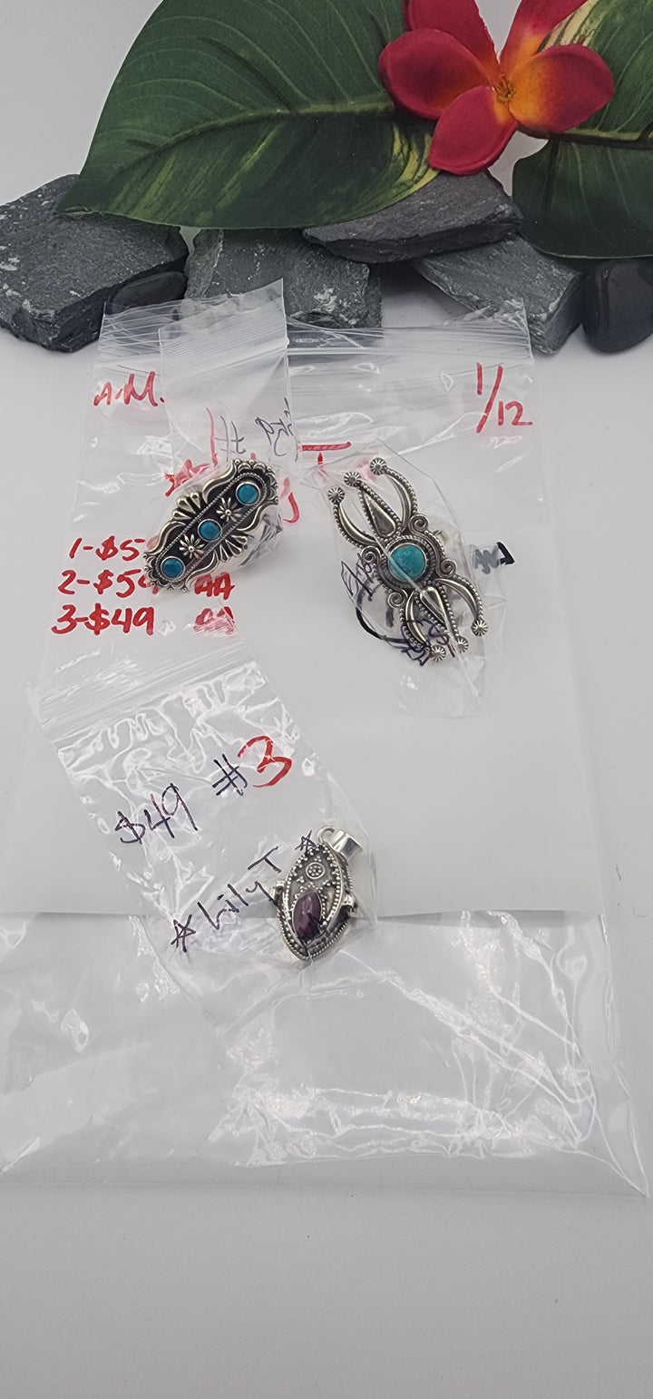 Custom sterling silver items - AM SHOW RESERVED FOR: ⭐LilyT⭐ - 1/12/2026 FL tiktok Live Show - 3 Sterling Silver Items