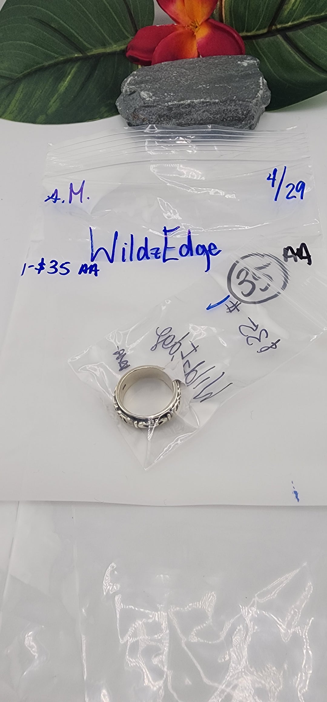 RESERVED FOR: WildzEdge- 4/29/2025 tiktok A.M Live Show - 1 Sterling Silver Items