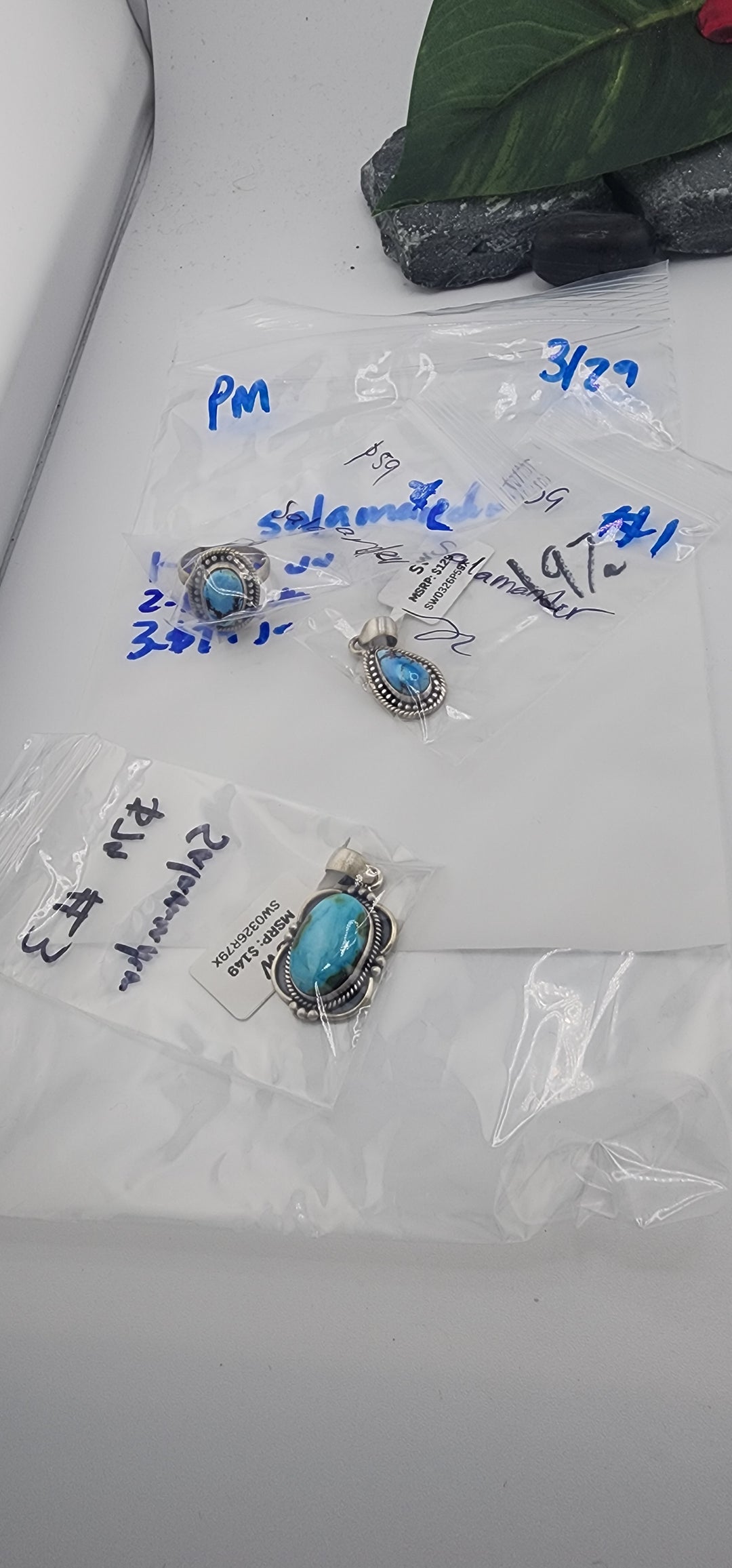 salamander- 3/29/26 -3 925 Sterling Silver Items
