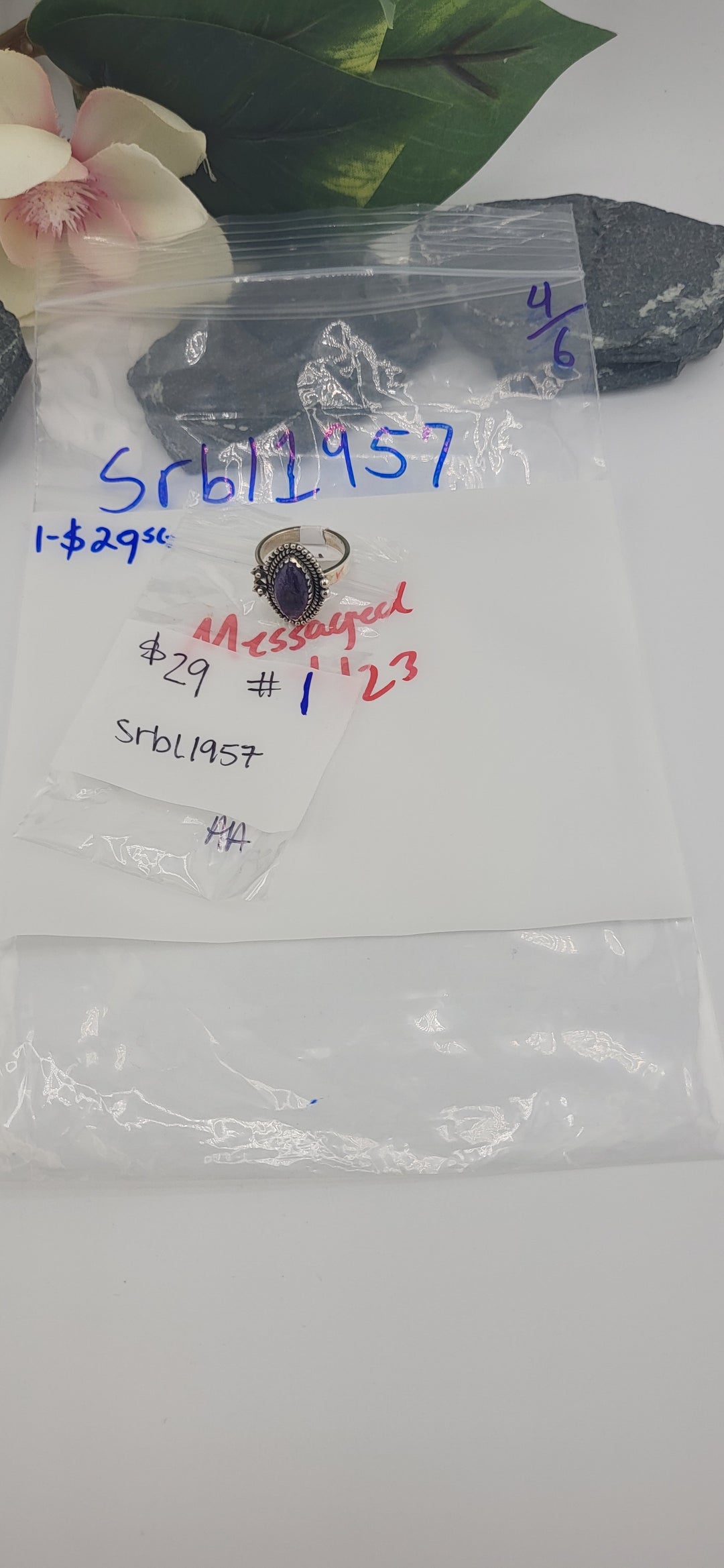 RESERVED FOR: srbl1957 - 4/6/2025 tiktok Live Show - 1 Sterling Silver Items