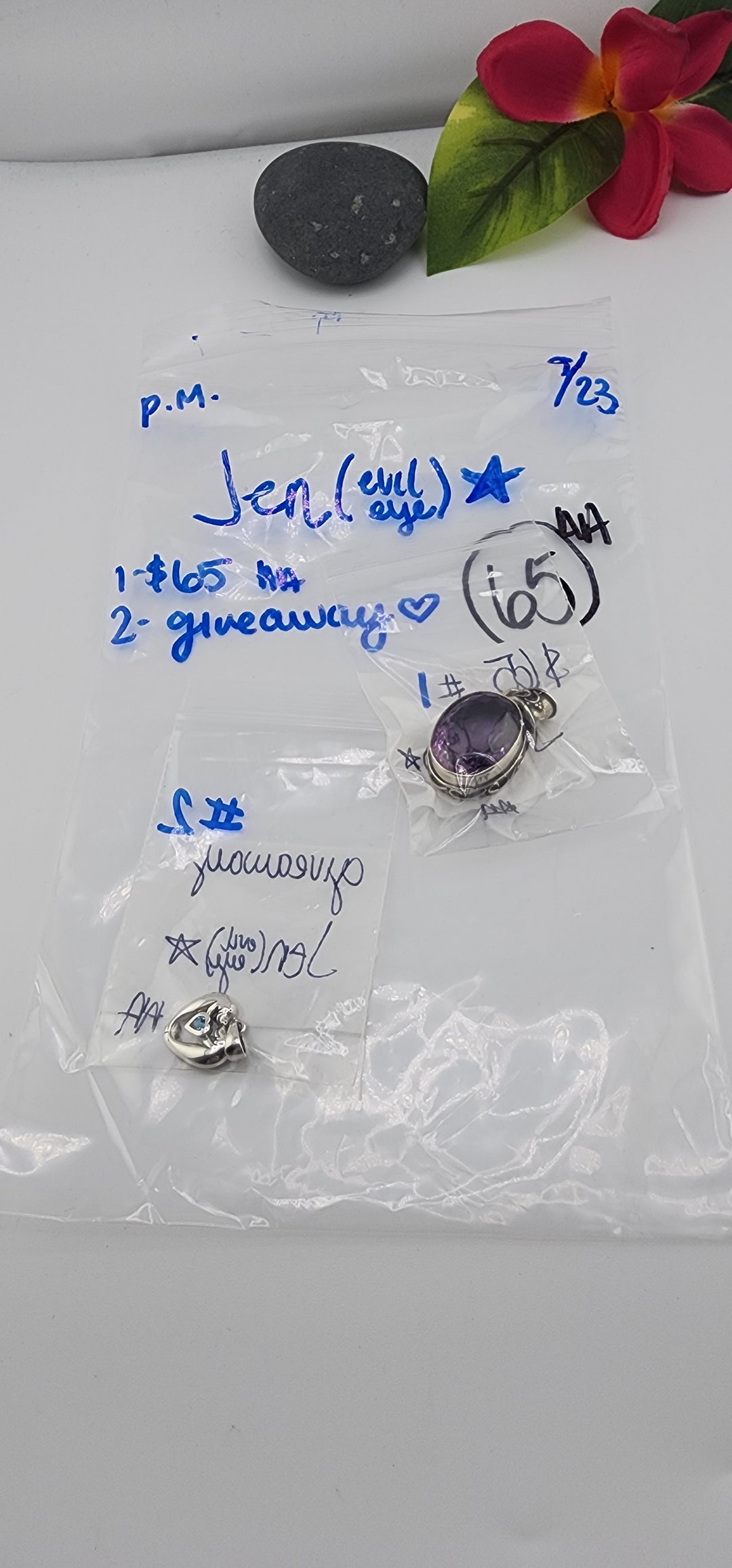 PM SHOW 48HR - RESERVED FOR: Jen🧿⭐ - 9/23/2025 FL tiktok Live Show - 2 Sterling Silver Items