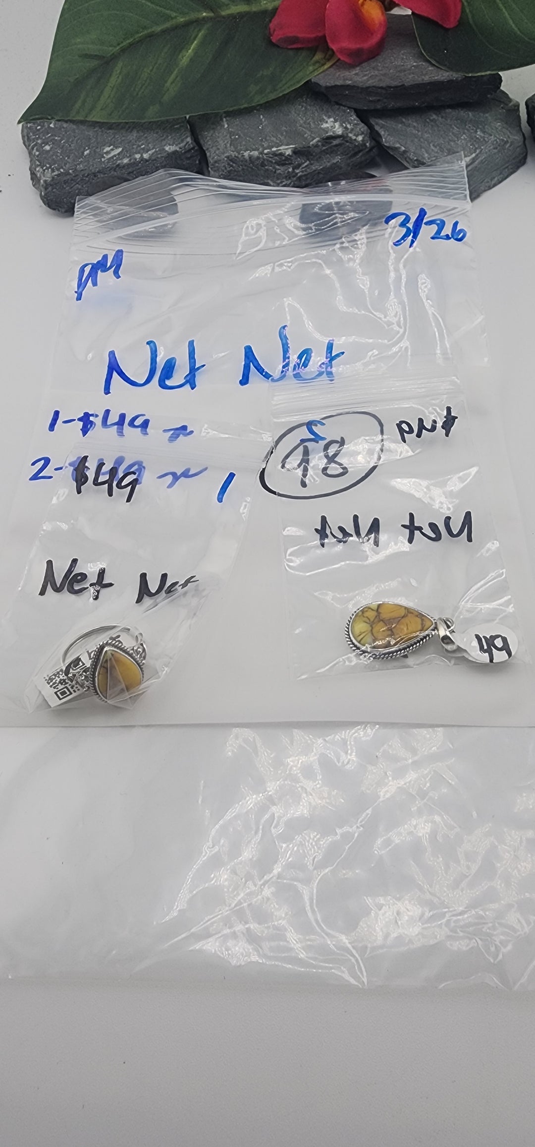 Net Net - 3/26/26 - 2 925 Sterling Silver Items