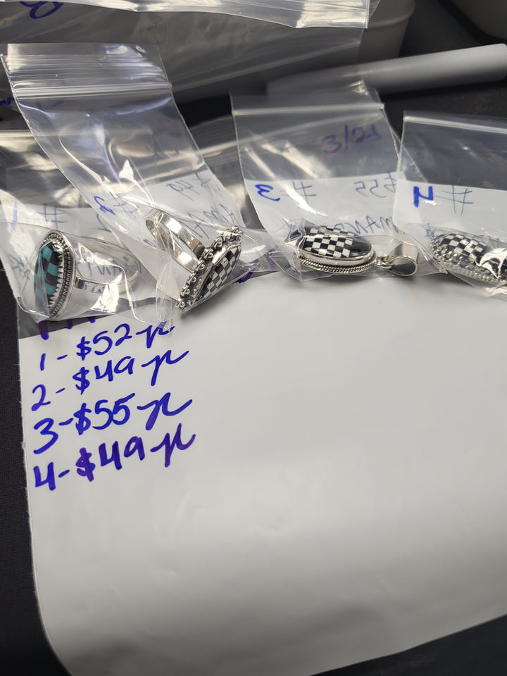 RESERVED FOR: AMANDA  - 3/21/2025 Live Show - 3 Sterling Silver Items