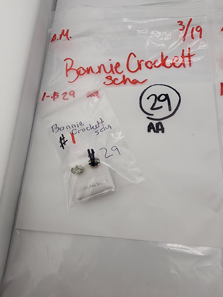 Bonnie Crockett Scha - 3.19.26 - 1 925 Sterling Silver Items