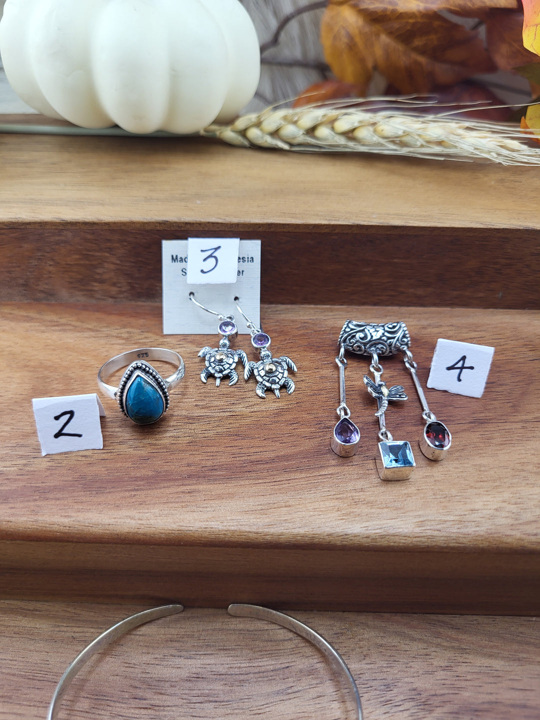 RESERVED FOR:  GypsySoul -10/27/2024 - 2 Sterling Silver Items