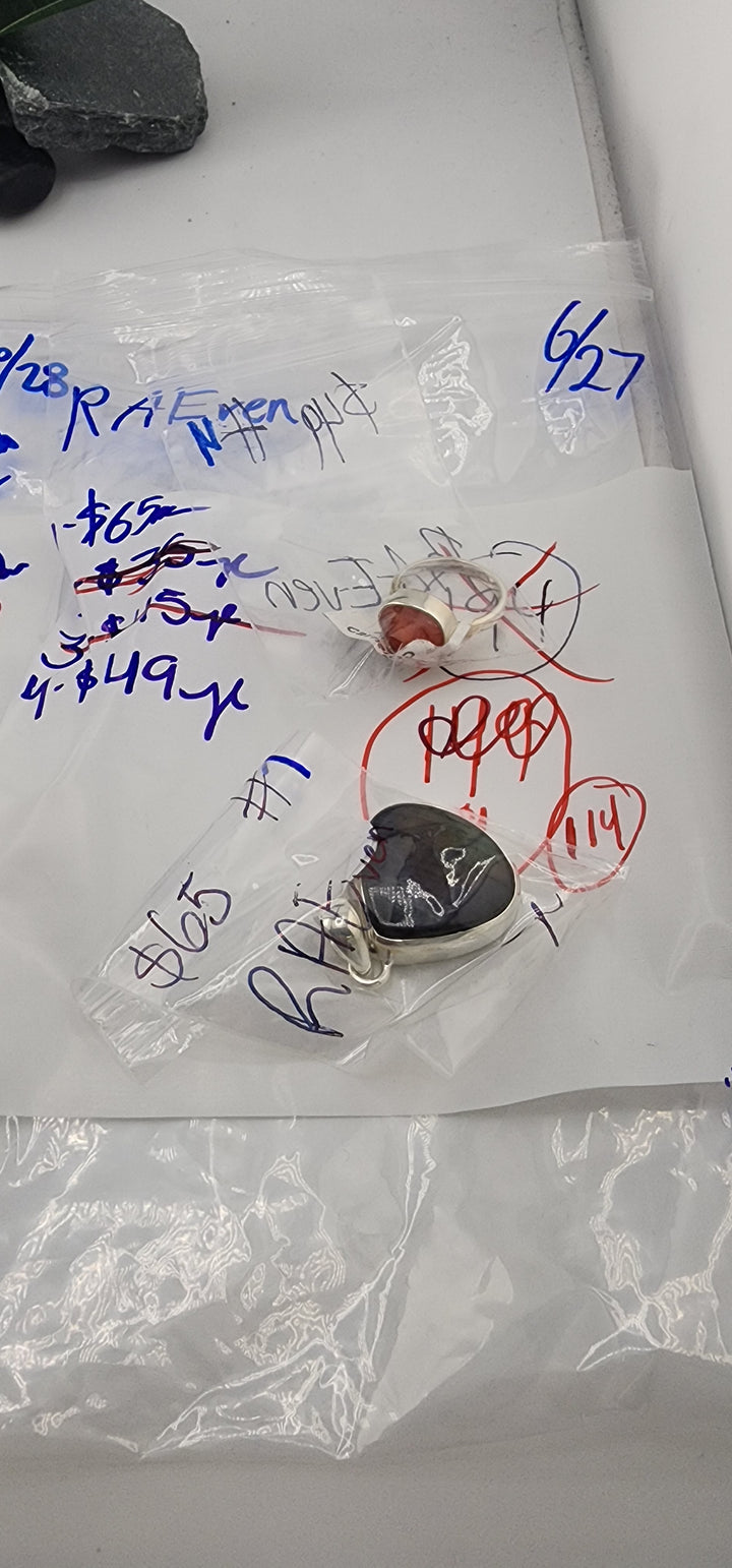 48HR - RESERVED FOR: RAEven - 6/27/2025 FL tiktok Live Show - 2 Sterling Silver Items