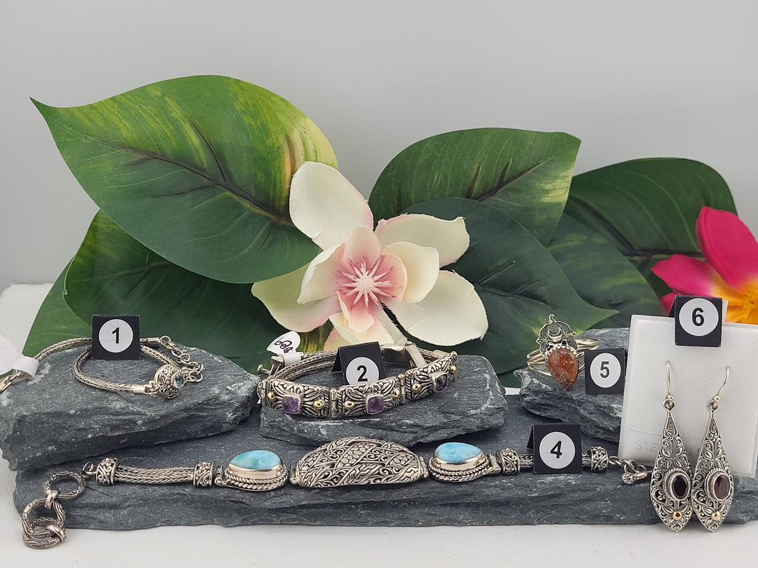 RESERVED FOR: L8DYMAC - 1/5/2025 - 6 Sterling Silver Items