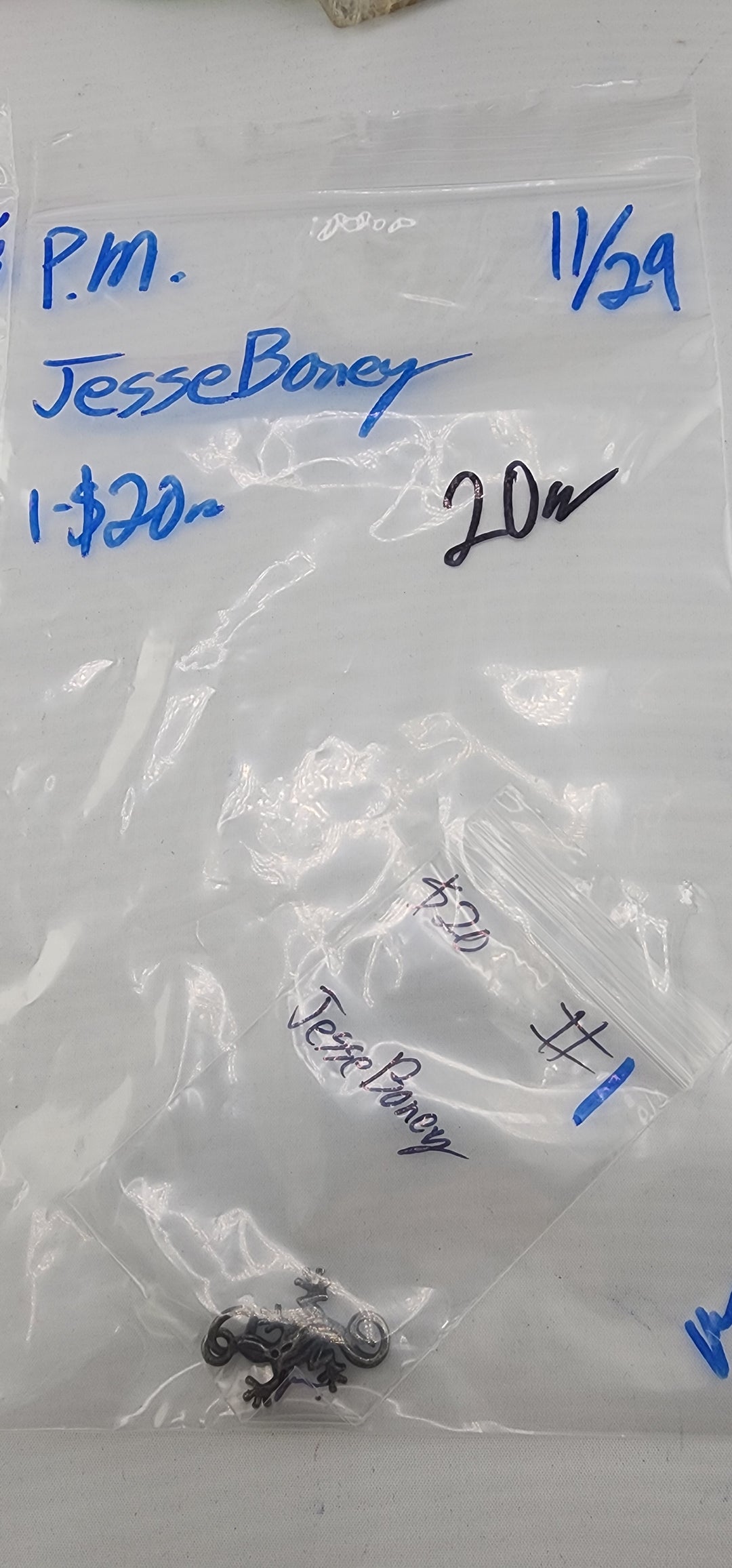 PM SHOW 48HR - RESERVED FOR: JesseBoney - 11/29/2025 tiktok Live Show - 1 Sterling Silver Items