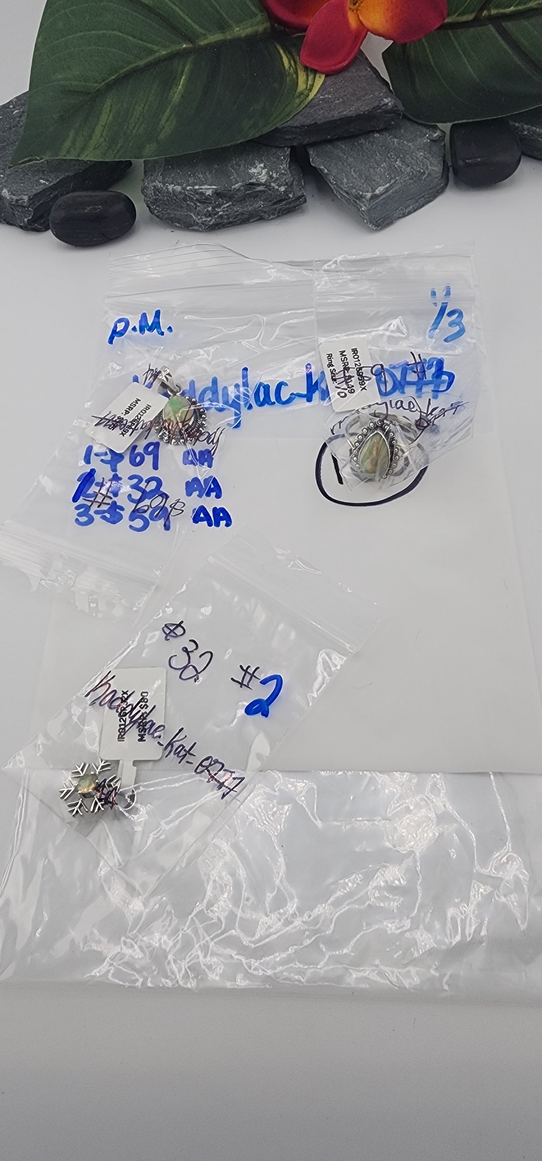 PM SHOW 48HR - RESERVED FOR: kaddylac_kat_0777 - 1/3/2026 tiktok Live Show - 3 Sterling Silver Items