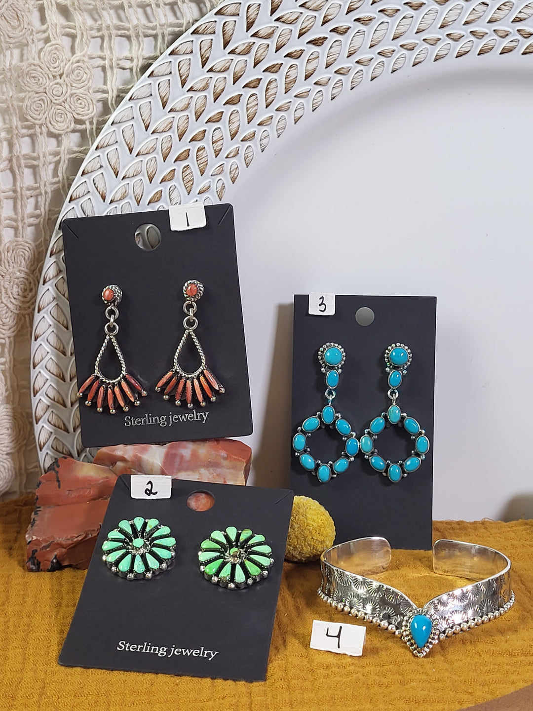 RESERVED FOR: niner_k 8/31/2024 - 4 Sterling Silver Items
