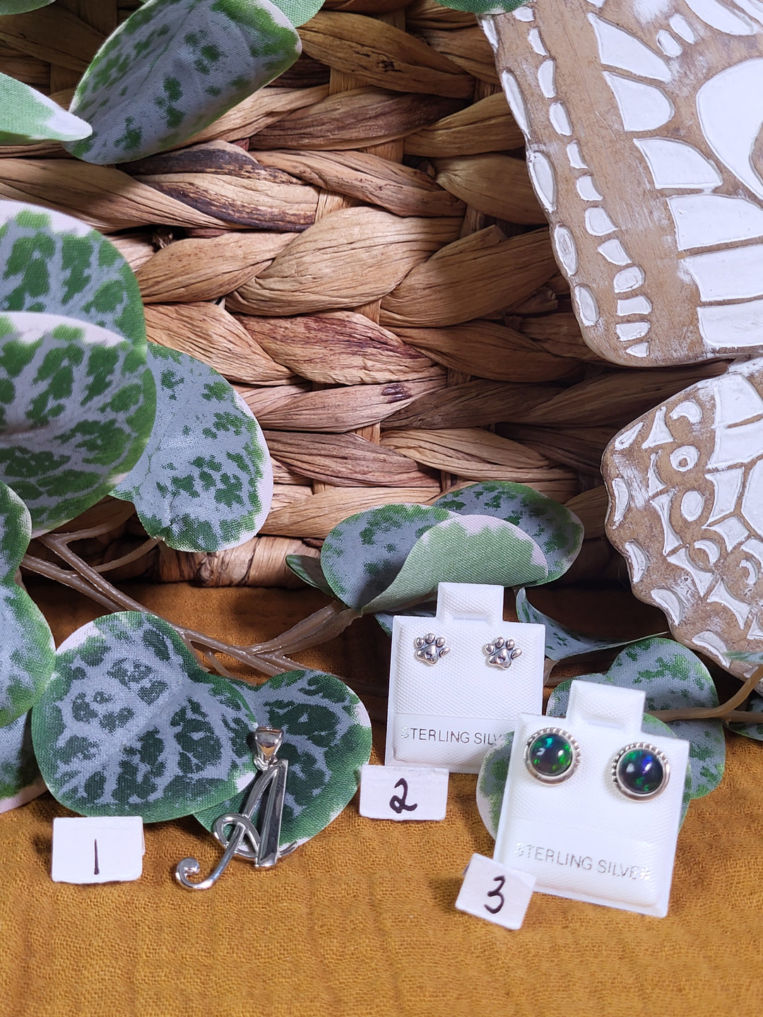RESERVED FOR: Amber Sanders 8/24/24- 3 Sterling Silver Items